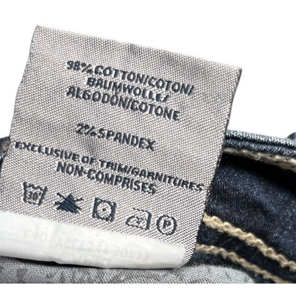 Silver Jeans Women's Size 27 Waist Blue Suki Surplus Capri - Picture 8 of 8